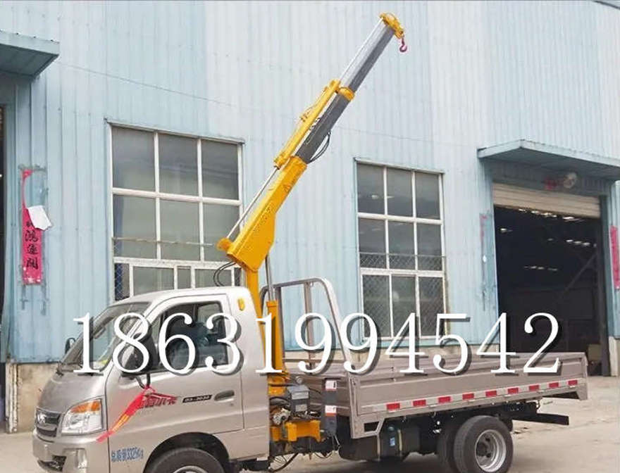 端州区随车吊机全电动液压吊机12V24V1吨随车吊加装随车吊多少钱改装随车吊机绞盘